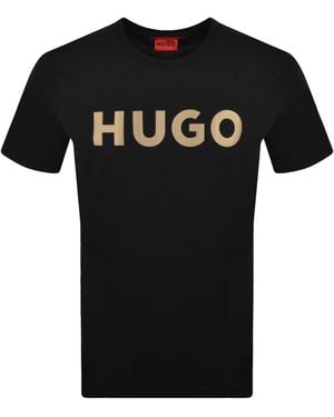HUGO Dulivio U263 T Shirt - Black