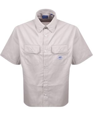 HUGO Short Sleeve Ekyno Shirt Pastel - Purple