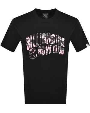 BBCICECREAM Camo Arch Logo T Shirt - Black