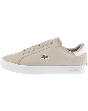 Lacoste Powercourt 125 2 Trainers - Natural