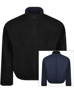 BOSS Boss Teddyflip Reversible Jacket Dark - Blue
