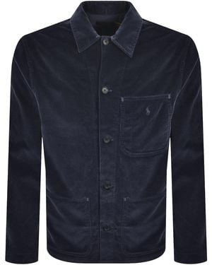 Ralph Lauren Corduroy Overshirt - Blue