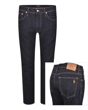 Ralph Lauren Parkside Tapered Fit Dark Wash Jeans - Blue