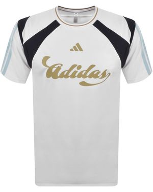 adidas Tiro T Shirt - White