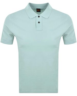 BOSS Boss Prime Polo T Shirt - Blue