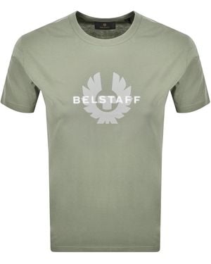Belstaff Surface T Shirt Lichen - Green