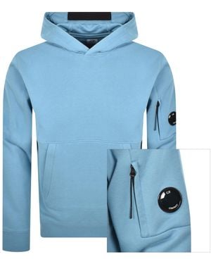 パーカー・フーディ C.P. Company Blue-Grey Cotton Zip-Fastened Sweatshirt C.P. Company ZIP SWEATSHIRT/HOOD Blå för Kille | Kids Brand
