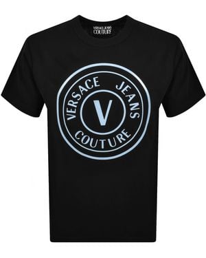 Versace Jeans Couture Couture Emblem T Shirt - Black