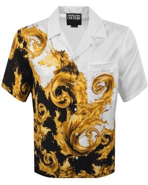 Versace Jeans Couture Couture Short Sleeve Shirt - Metallic