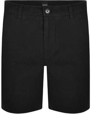BOSS BUSINESS Boss Kane Chino Shorts - Black
