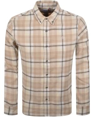 Timberland Flannel Check Shirt - Natural