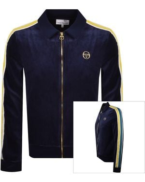 Sergio Tacchini Monte Velour Track Jacket - Blue