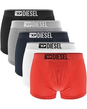 DIESEL Underwear Damien 5 Pack - Red