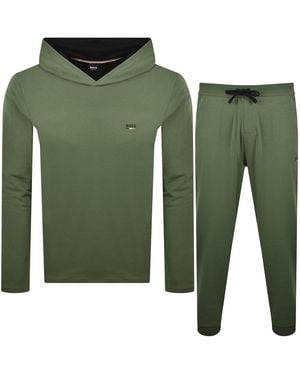 BOSS BUSINESS Boss Oliver Hooded Tracksuit - Green
