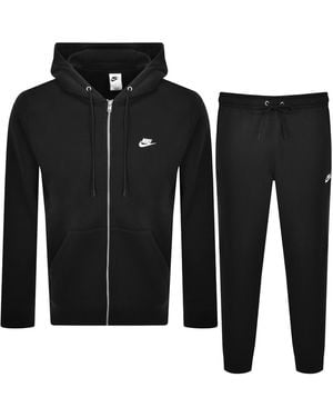 nike sweatsuits black