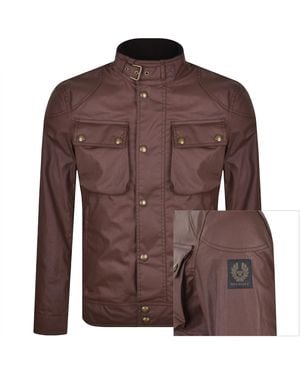Belstaff Racemaster Waxed Jacket - Brown