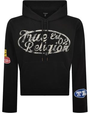 TRUE RELIGION Pullover Hoodie - Black