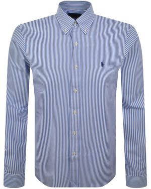 Ralph Lauren Long Sleeve Check Shirt - Blue