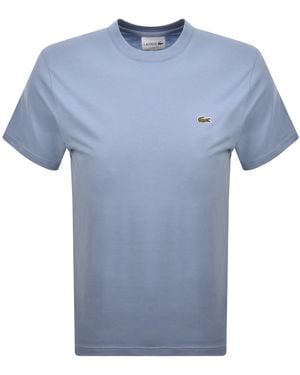 Lacoste Core Logo T Shirt Light - Blue