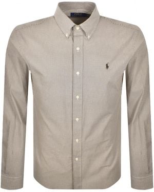 Ralph Lauren Long Sleeve Shirt - Gray