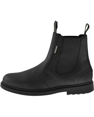 Barbour Hale Chelsea Boots - Black