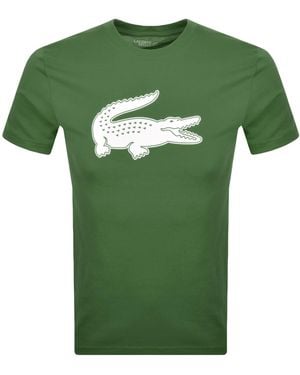 Lacoste Sport Crew Neck T Shirt - Green