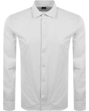 BOSS Boss Mysoft 2 Long Sleeve Shirt - White