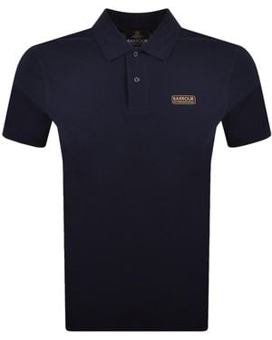 Barbour Essential Polo T Shirt - Blue