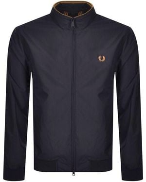 Fred Perry Brentham Jacket - Blue