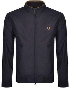 Fred Perry Brentham Jacket - Blue