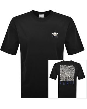 adidas Originals Logo T Shirt - Black