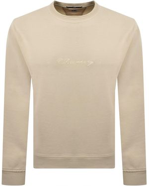 C.P. Company Cp Company Logo Sweatshirt - Natural