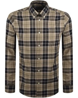 Barbour Wetheram Long Sleeved Shirt - Grey