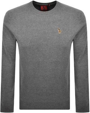 Luke 1977 Gerard 3 Knit Jumper - Grey