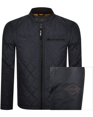 Replay Padded Jacket - Blue