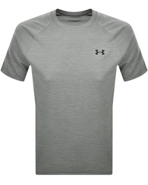 Under Armour Tech Textured T Shirt - Grey