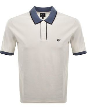 ARMANI EXCHANGE Polo T Shirt - Grey