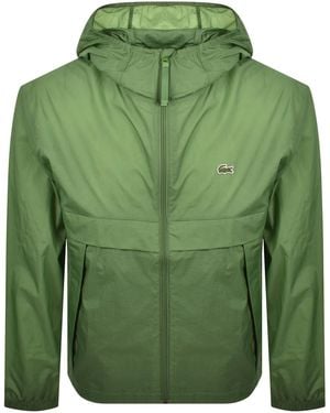Lacoste Water Repellent Packable Jacket - Green