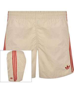 adidas Originals Swim Shorts - Natural