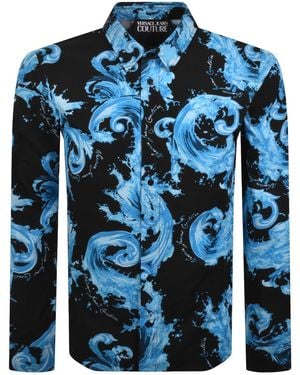 Versace Jeans Couture Couture Long Sleeve Shirt - Blue
