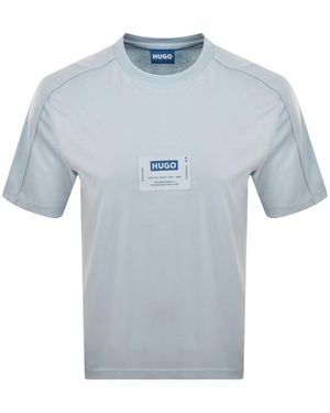 HUGO Nromo T Shirt - Blue