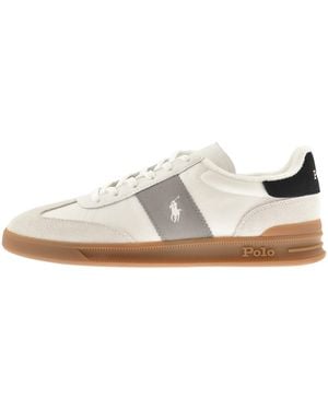 Ralph Lauren Heritage Aera Trainers - White