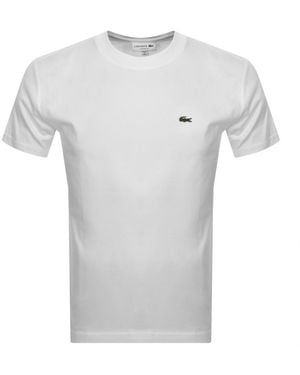 Lacoste Crew Neck T Shirt - White