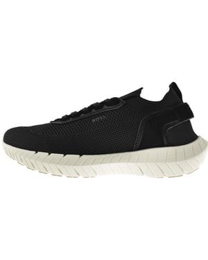BOSS BUSINESS Boss Motion Trainers - Black