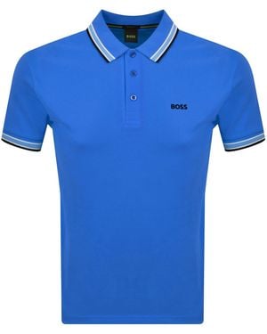 BOSS Boss Paddy Polo T Shirt Medium - Blue