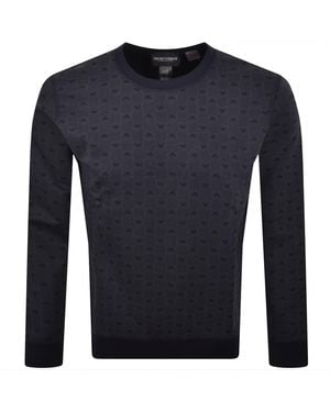 Armani Emporio Loungewear Sweatshirt - Blue