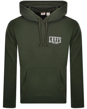 Levi's Relaxed Logo Hoodie - Green