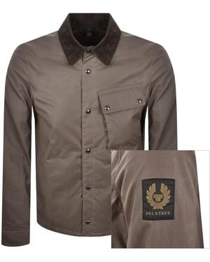 Belstaff Ground Jacket Dark Asphalt - Brown
