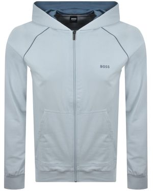 BOSS BUSINESS Boss Mix And Match Full Zip Hoodie - Blue