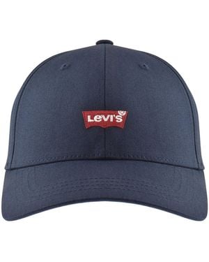 Levi's Housemark Flexfit Cap - Blue